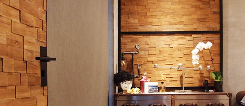 原木家具｜四十年老透天翻新｜米羅柚木家居