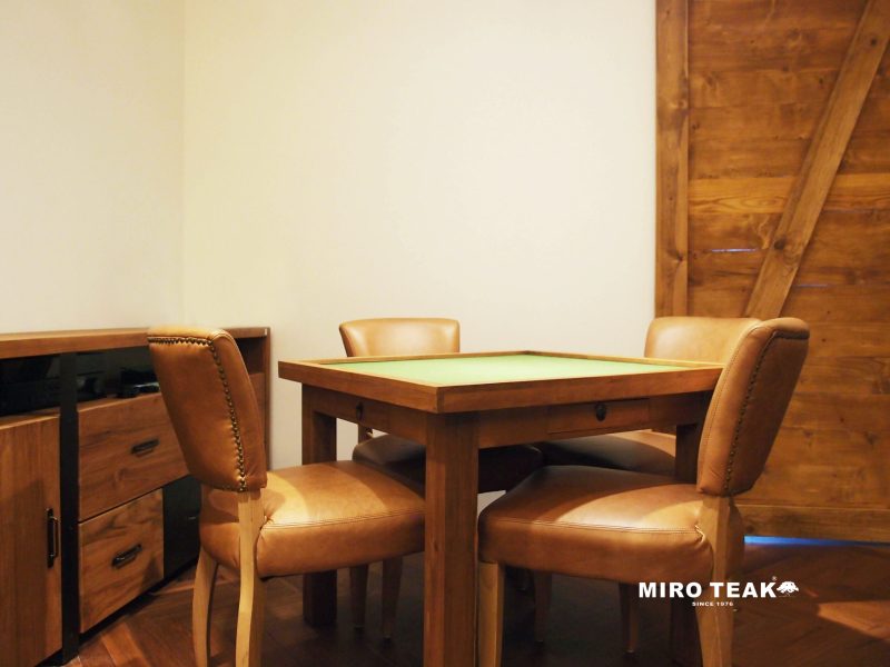 餐桌｜Sekar麻將餐桌.｜米羅柚木